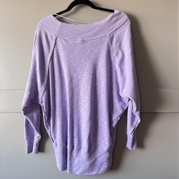 We The Free Sweater Womens XS Boat Neck Pullover Lightweight Knit Free People - Picture 4 of 11